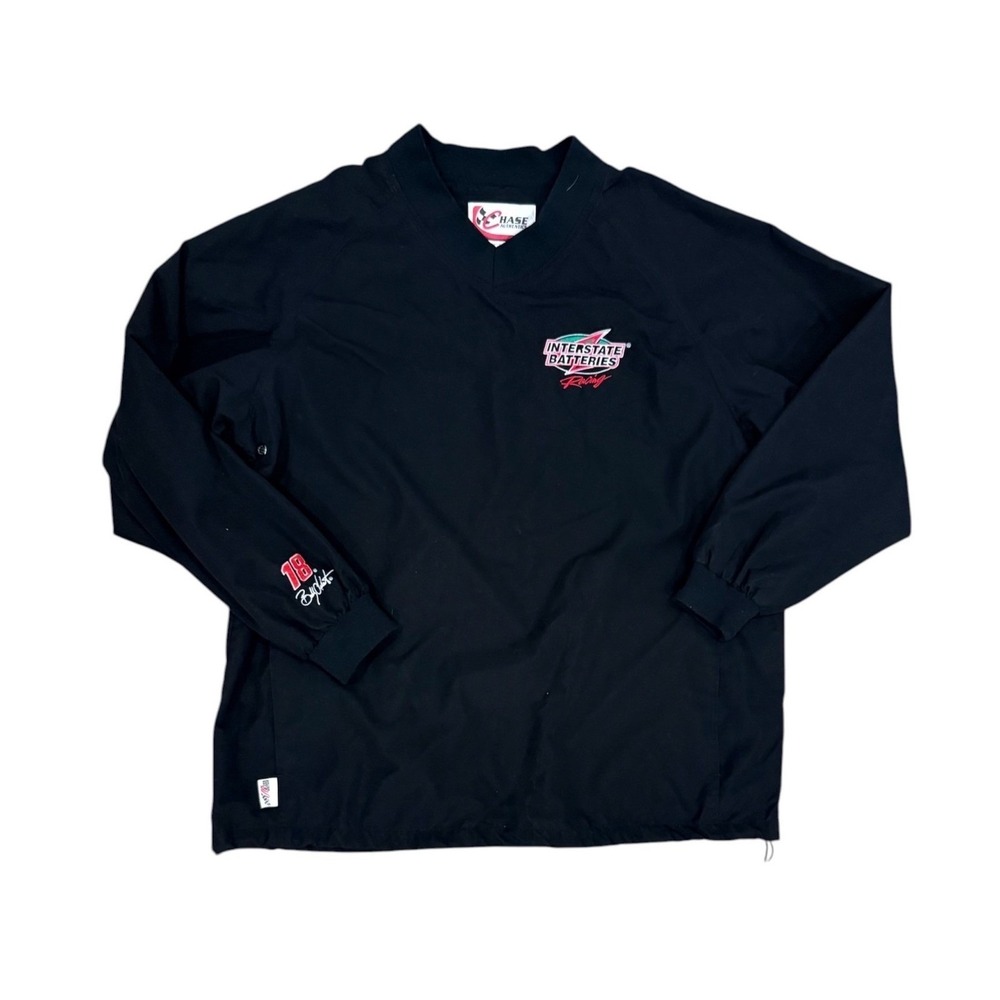 Chase Authentics Bobby Labonte 18 Interstate Batteries Racing Windbreaker Large